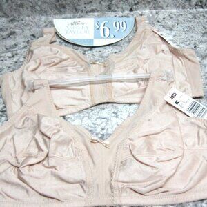 Lot of 2 Nude Ashely Taylor Bras 38D Vintage New Old Stock